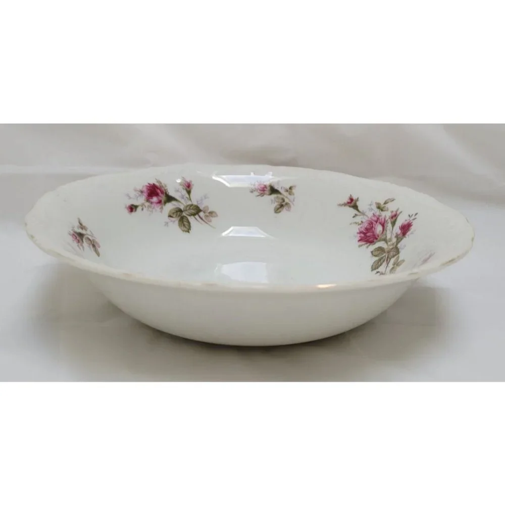 Vintage Fine China Japan - Royal Rose - Serving Vegetable Bowl 9 Inches Round - Picture 4 of 9